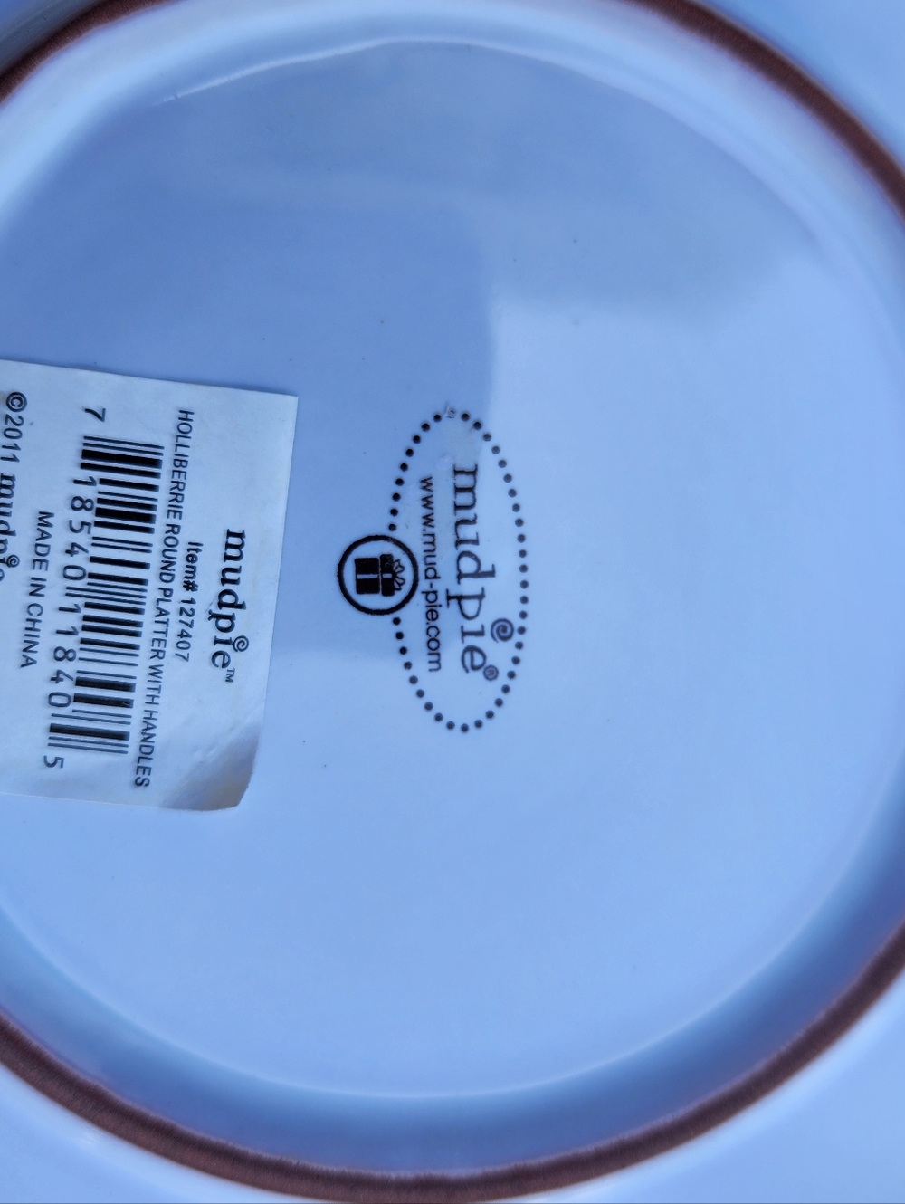 NWT Vintage Mud Pie Chop Plate - Picture 15 of 16